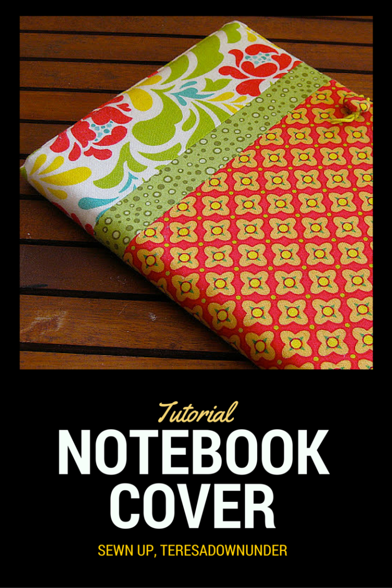 Notebook cover tutorial – teresadownunder.com