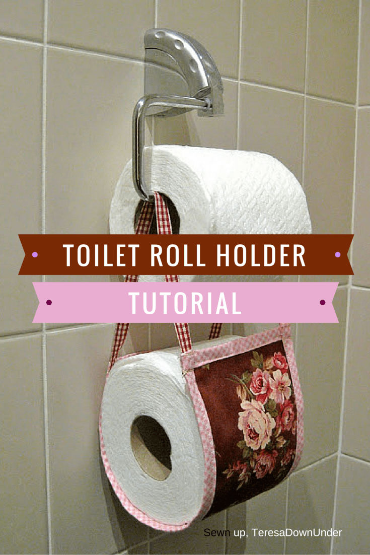 Toilet roll holder tutorial - 15 minute project