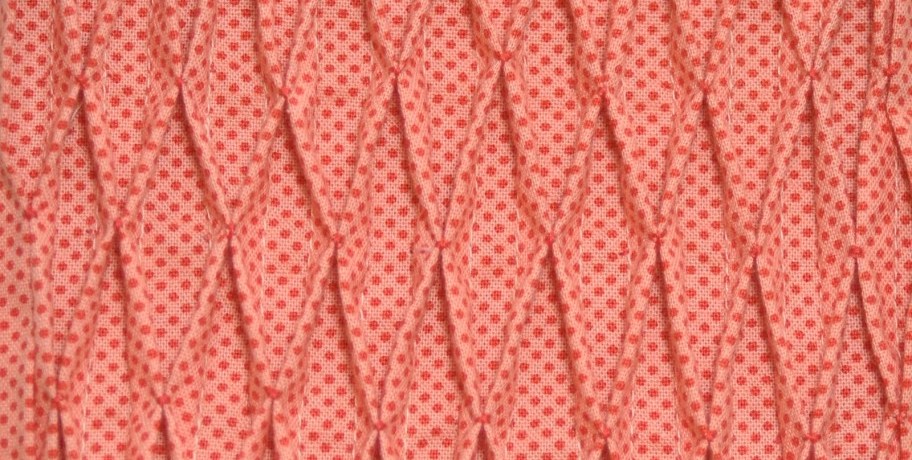 Smocked tucks