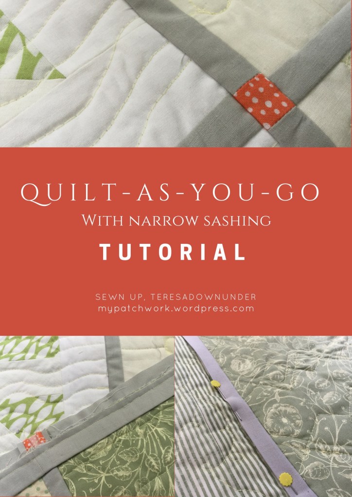 Quilt-as-you-go (QYAG) tutorial