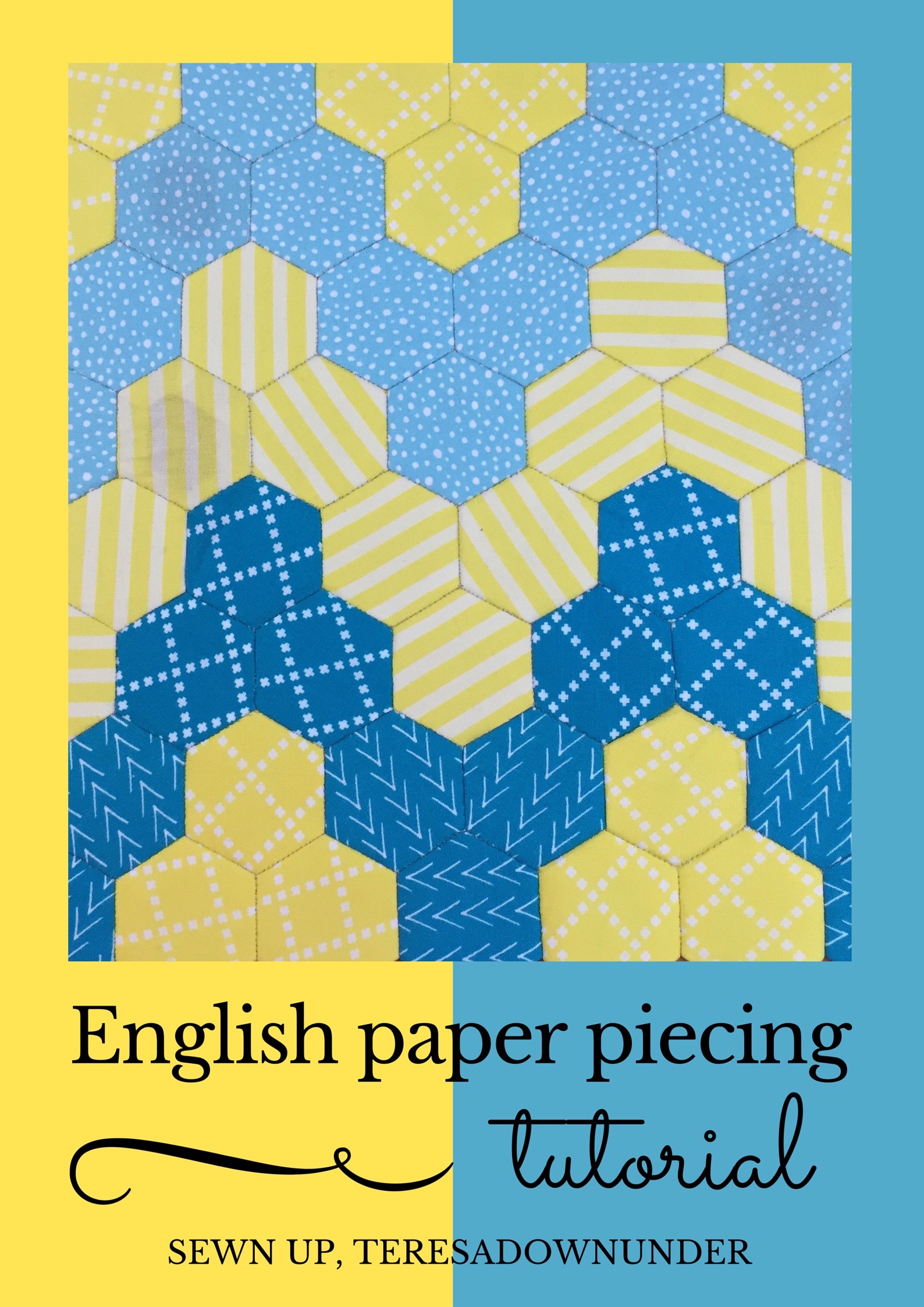 Basic Epp Video tutorial: English paper piecing (EPP) mini quilt ...