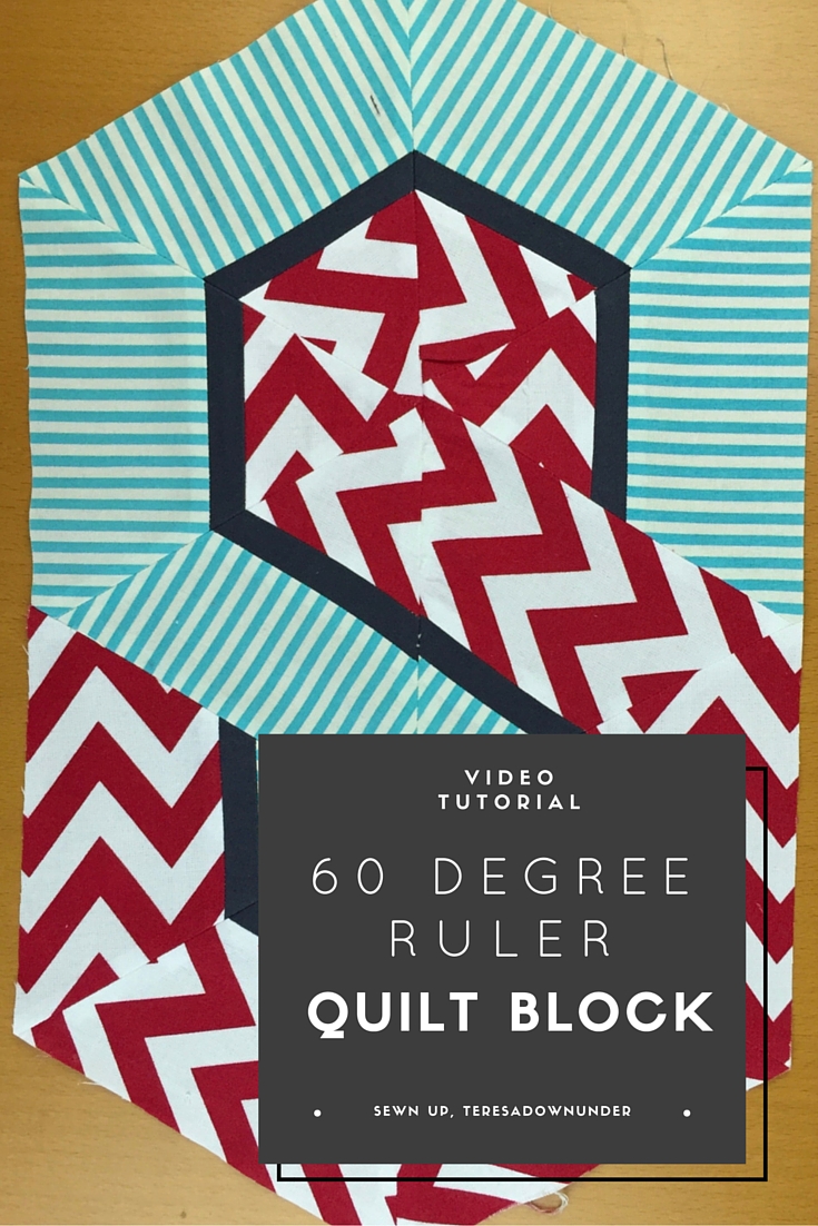 Westalee Simple Hexagon Quilt Ruler Template