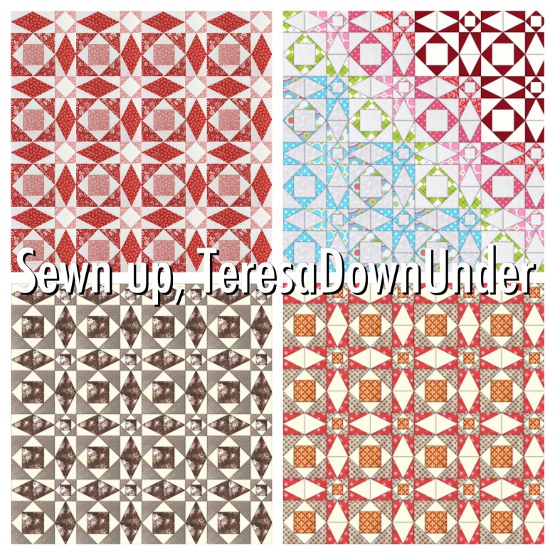 Storm at sea quilt layouts - video tutorial