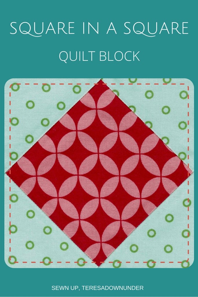 Video tutorial: quick and easy square in a square quilt block