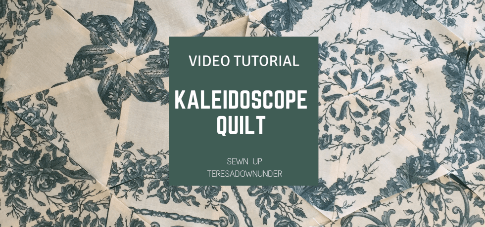 Video tutorial: kaleidoscope quilt