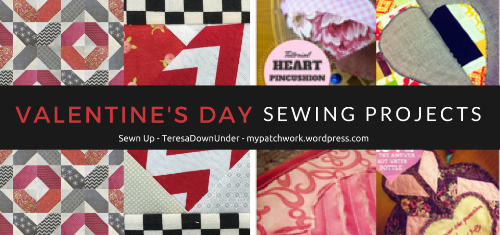Free Valentine's Day sewing projects - quick and easy sewing