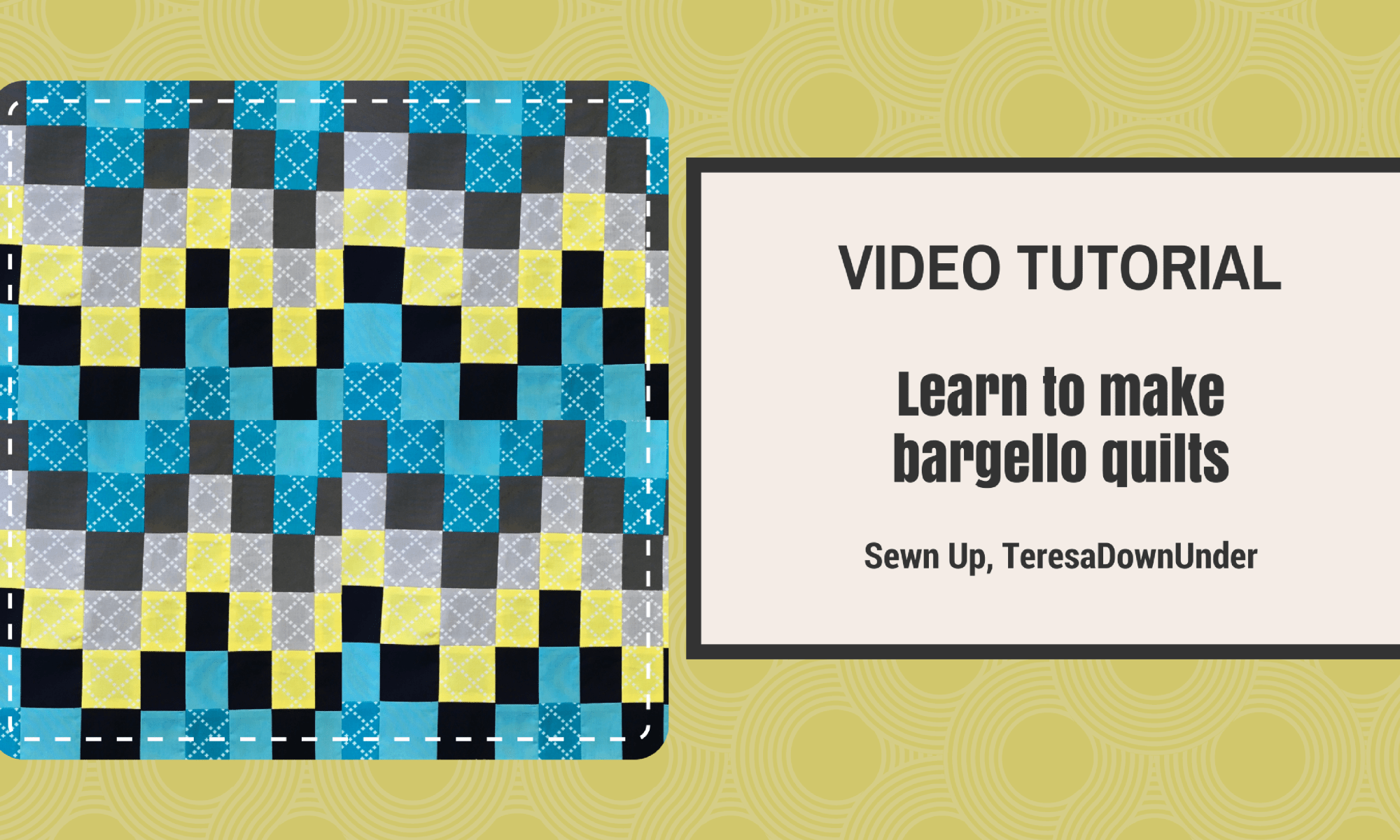 Video tutorial: Learn to make bargello quilts