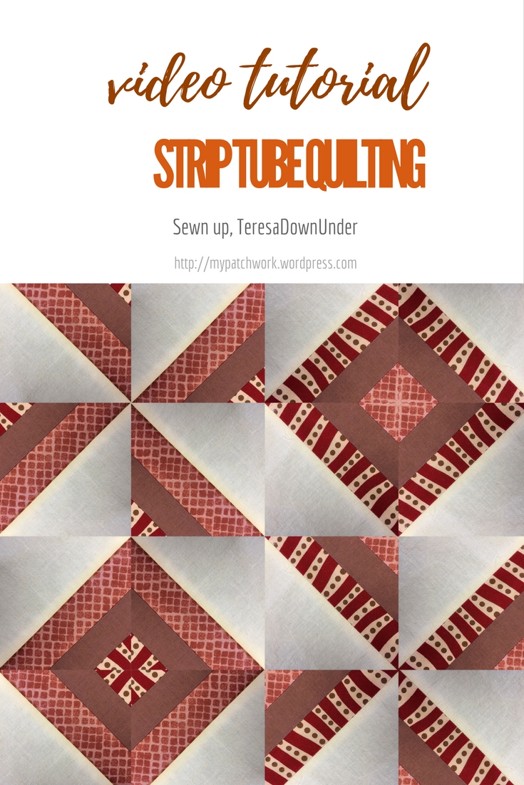 Video tutorial: Strip tube quilting