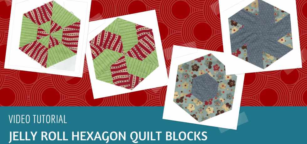 Video tutorial: jelly roll quilt blocks