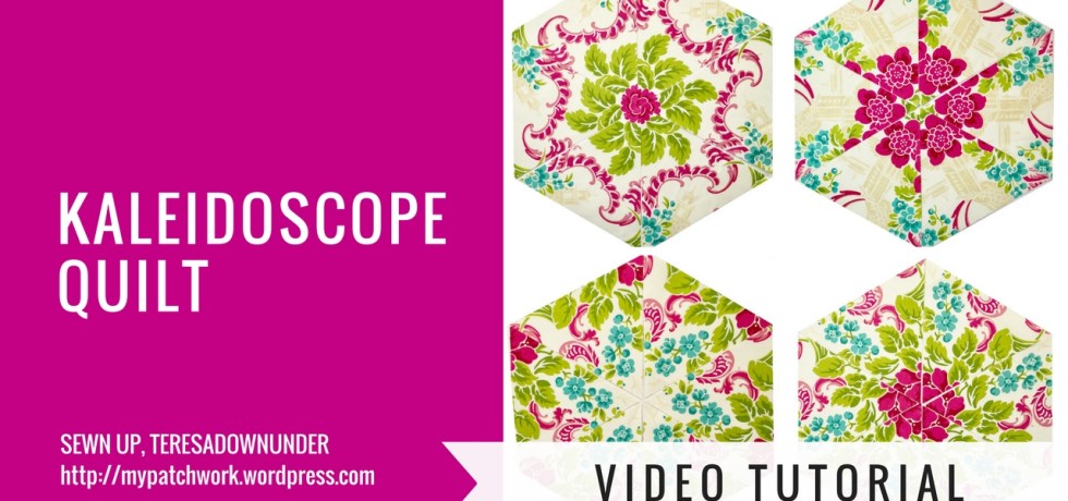 Video tutorial: Kaleidoscope quilt blocks - One block wonder or whack and stack