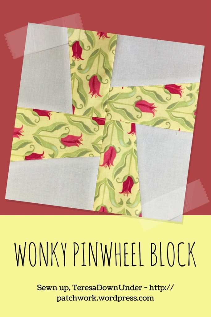 Video tutorial: Wonky pinwheel block