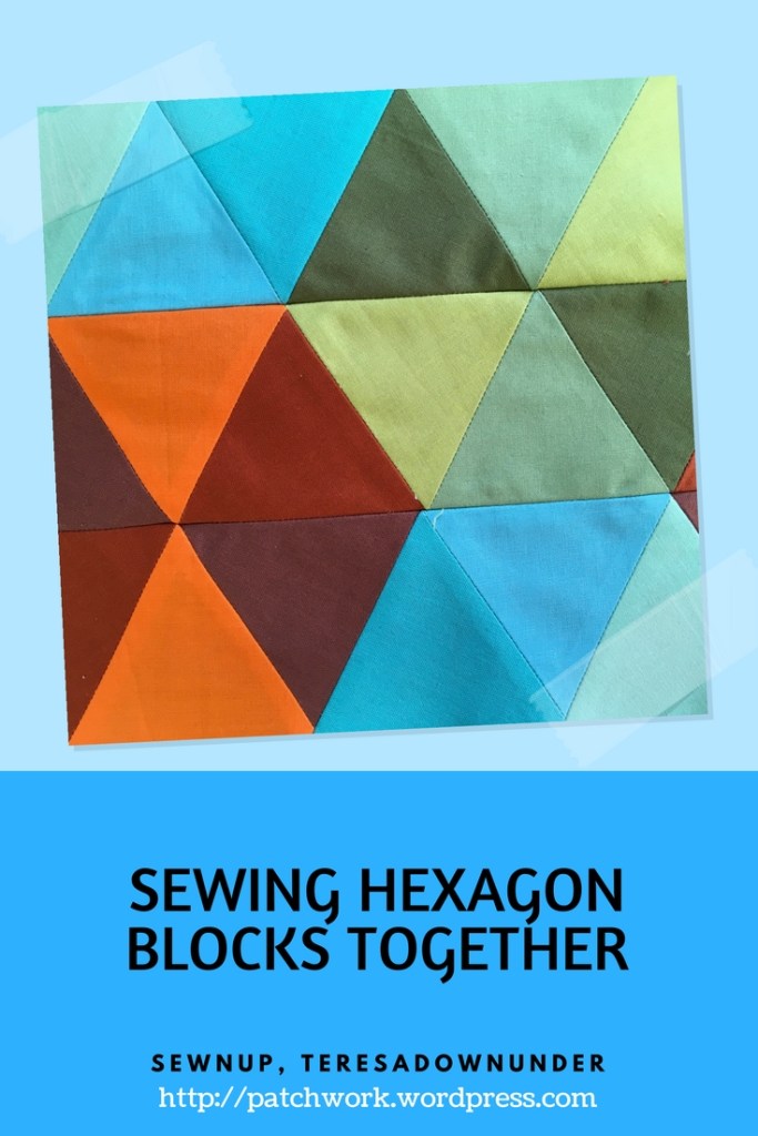 SEWING HEXAGON BLOCKS