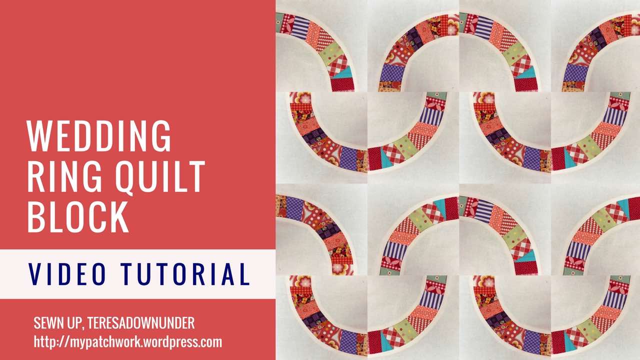 Video tutorial: Wedding ring quilt block