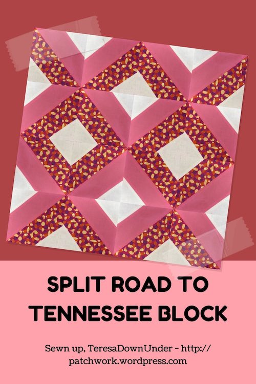 Split road to Tennessee block - video tutorial