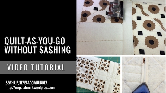 Video tutorial - QAYG without sashing