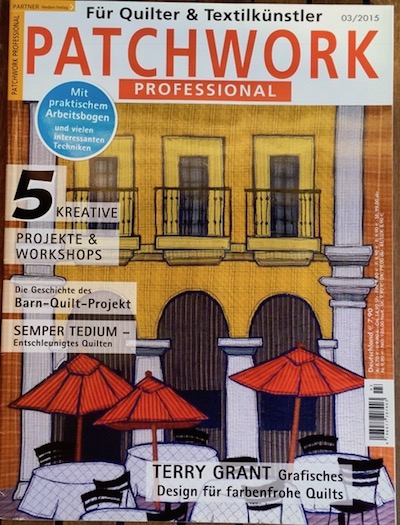 Patchwork Professional magazine contribution - Teresa Mairal Barreu