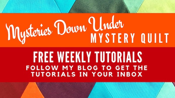 Mysteries Down Under mystery quilt - free weekly tutorials