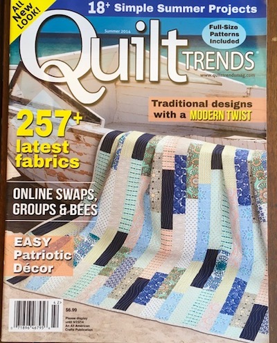 Quilt trends magazine contribution - contribution - Teresa Mairal Barreu