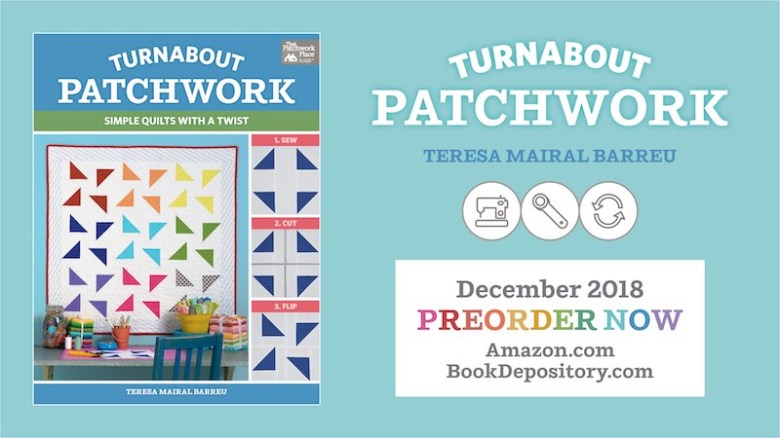 Preorder Turaabout patchwork by Teresa Mairal Barreu - TeresaDownUnder