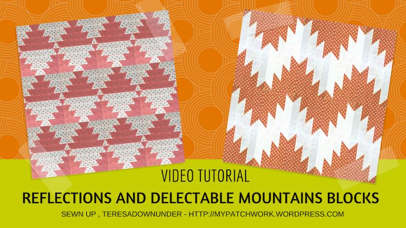 Reflections and delectable mountains blocks
