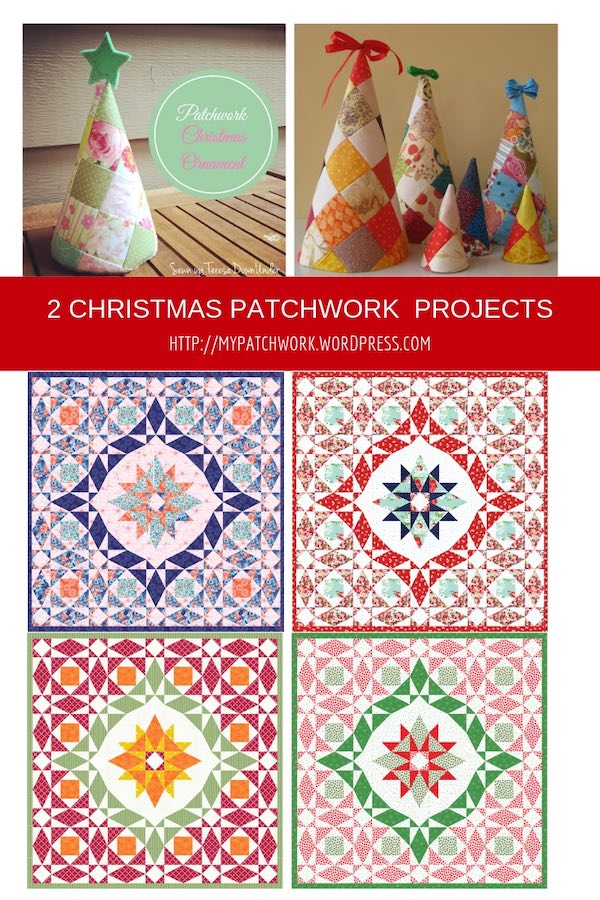 2 Christmas patchwork projects