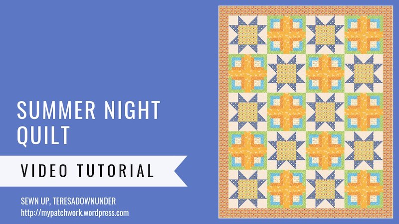 Summer night quilt pattern