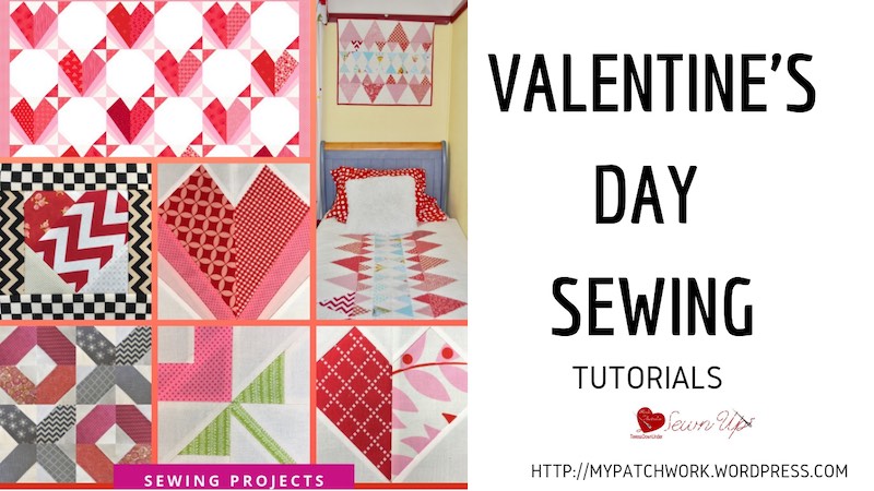 Valentine's Day sewing tutorials