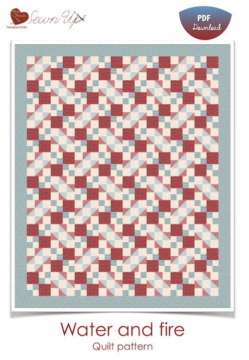 Water and fire quilt pattern