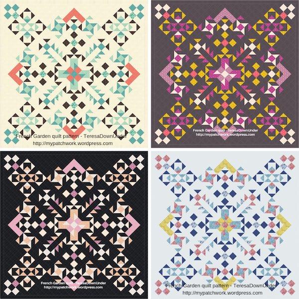 French Garden quilt pattern