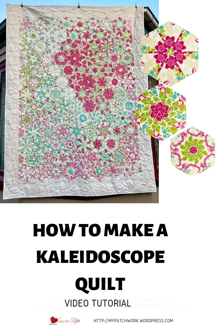 How to make a kaleidoscope quilt