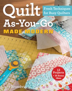 Quilt as you go made modern