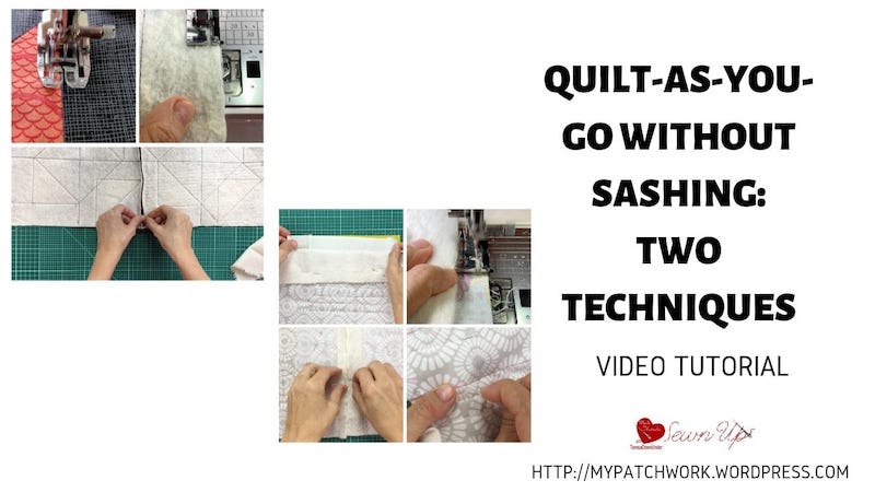 Two techniques for QAYG without sashing