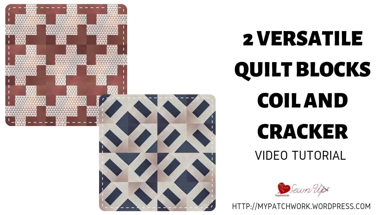 2 Versatile quilt blocks: coil and cracker