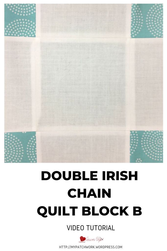 Double Irish Chain quilt block B