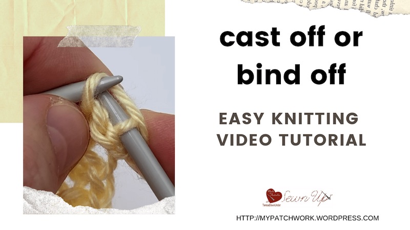 Cast off or bind off