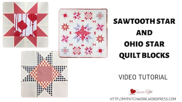 Saw tooth and Ohio star quilt block