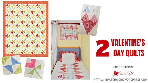 Two valentine’s day quilts – teresadownunder.com