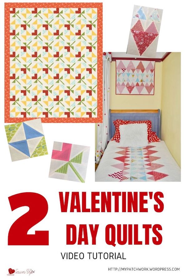 Two valentine’s day quilts – teresadownunder.com