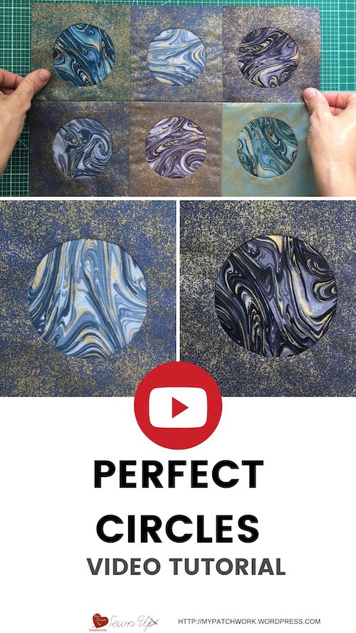 Perfect circles - quilting tutorial