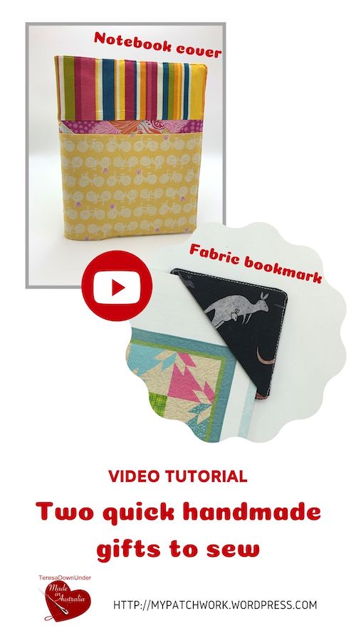 Two handmade gifts to sew - video tutorial