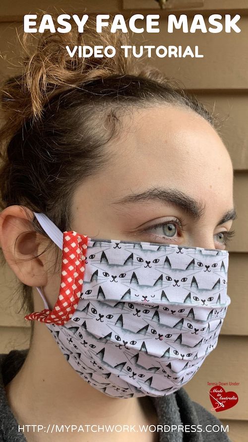 Easy face mask video tutorial