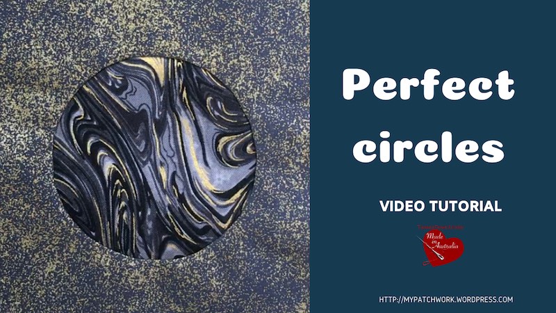 Perfect circles - Quilting video tutorial