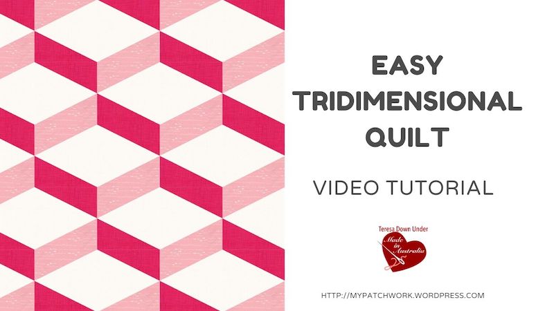 Easy tridimensional quilt