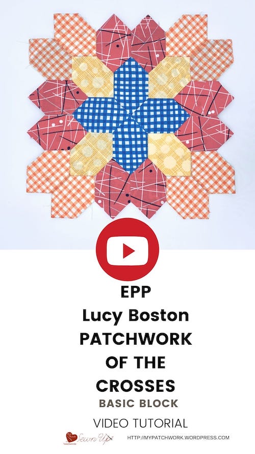 Lucy Boston Patchwork of the Crosses quilt