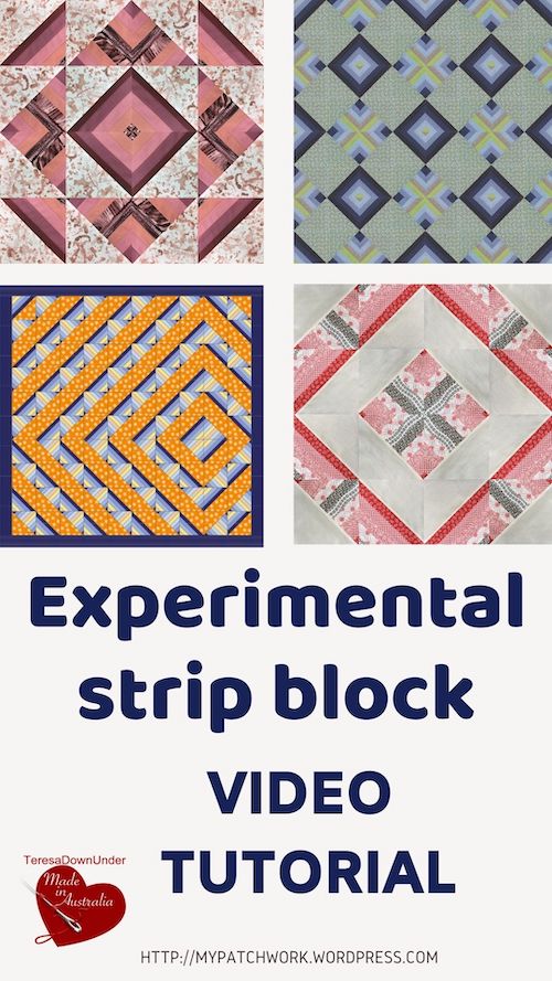 Experimental strip block video tutorial