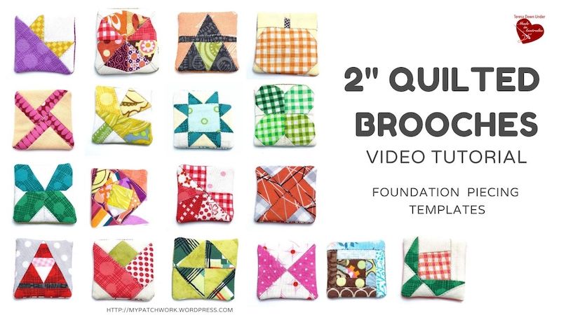 Quilt magnets video tutorial