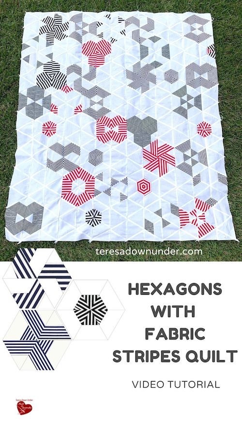 Hexagonal dream quilt