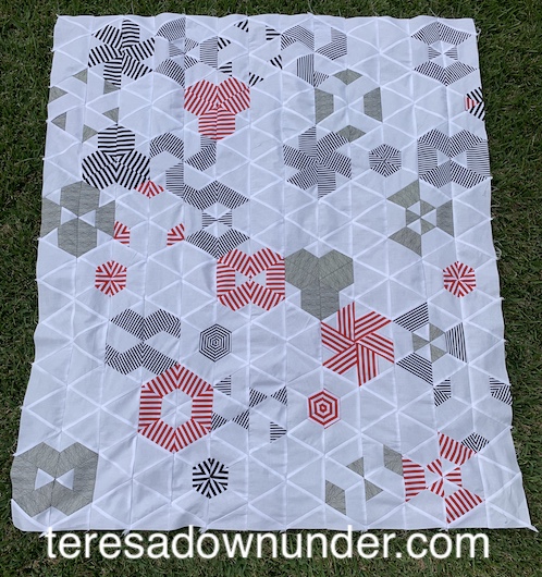 Hexagonal dream quilt