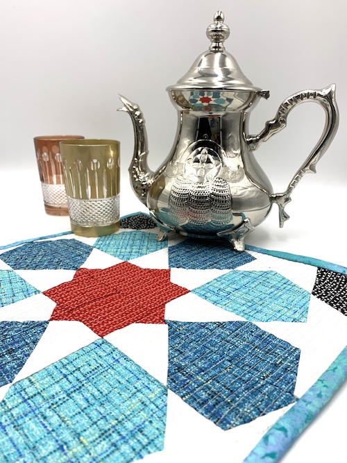 Marrakech magic mini quilt