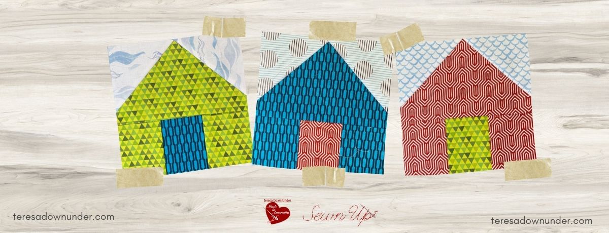 House quilt block